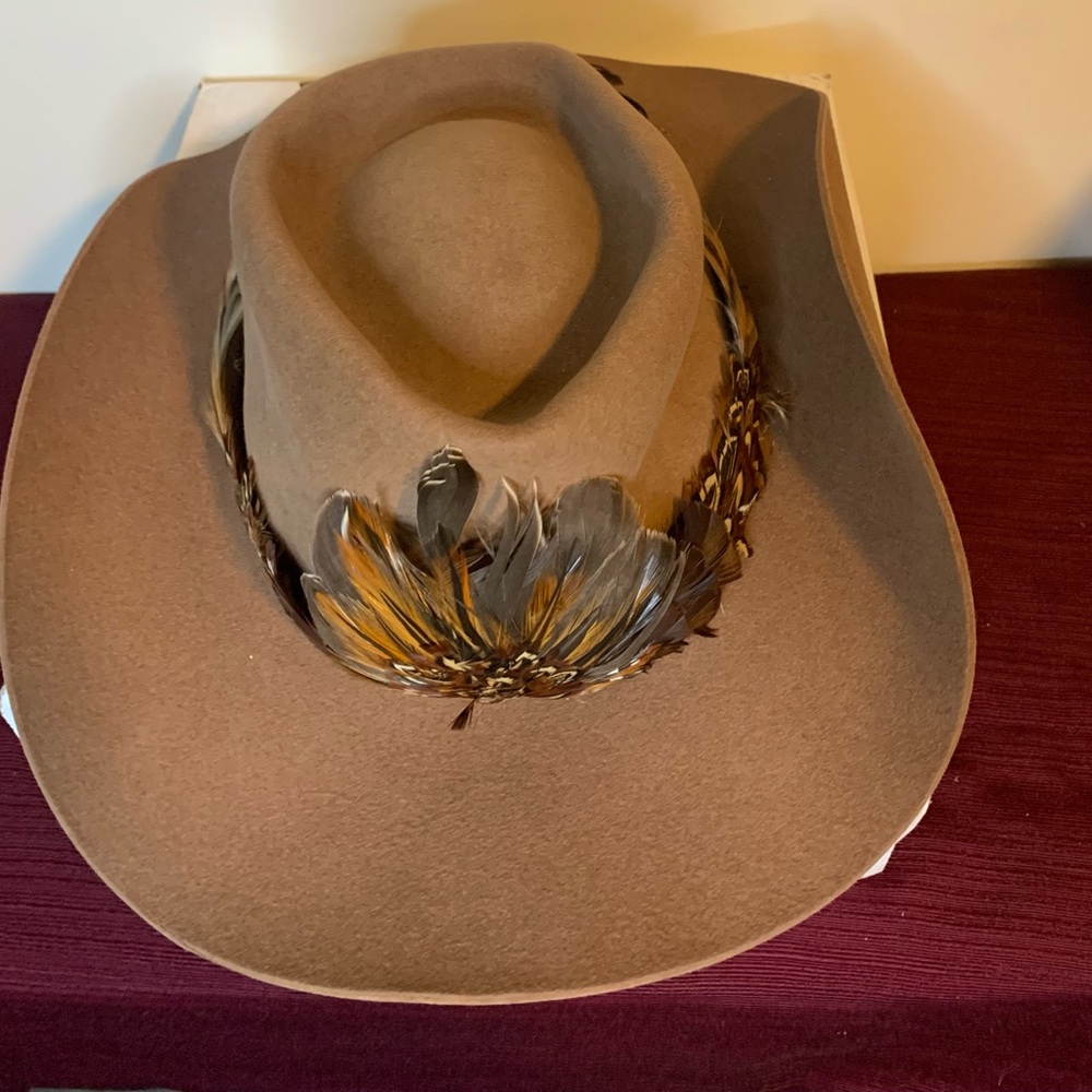 1970 Stetson 4 x beaver cowboy hat.